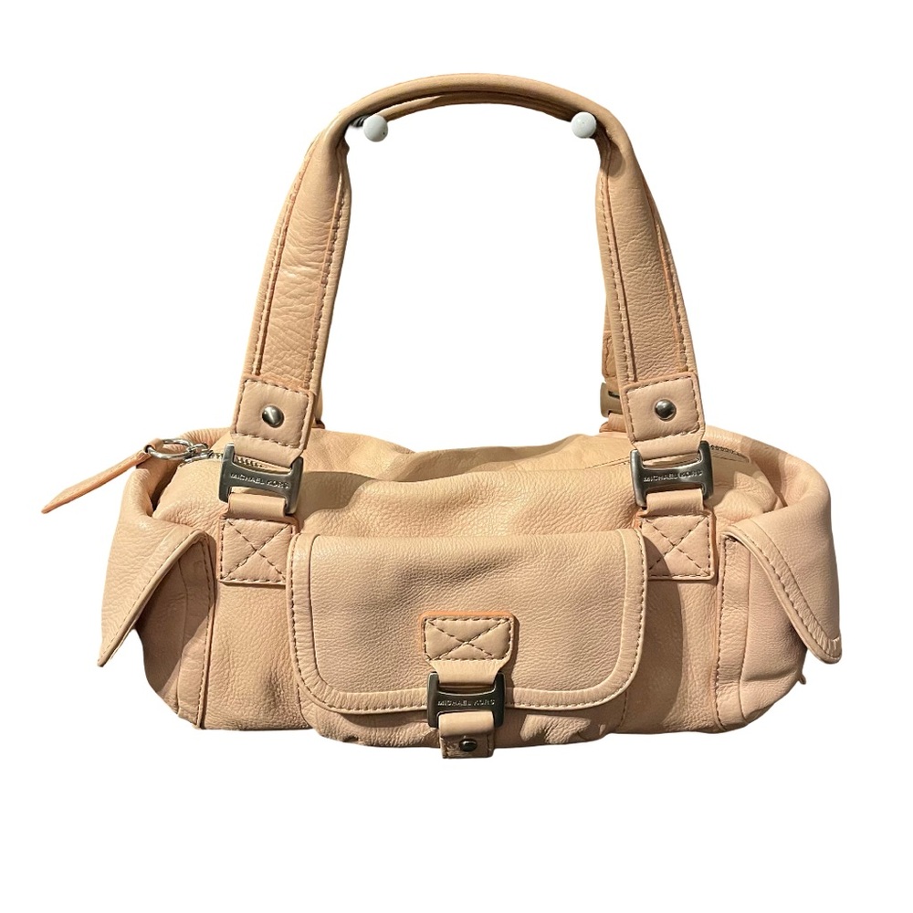 MICHAEL Michael Kors Light Pink Leather Shoulder Bag